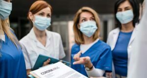 Protection of healthcare workers from coronavirus healthcare workers